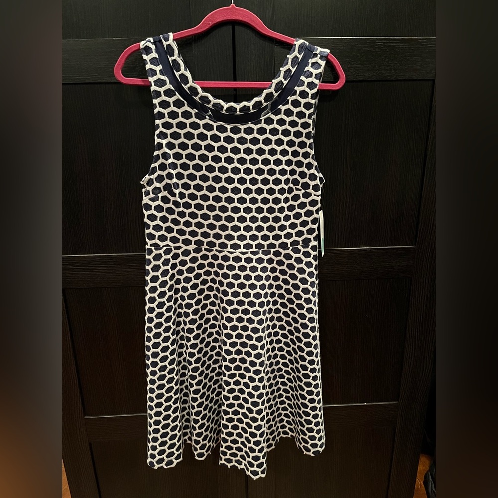 Navy Stitch Fix sleeveless dress